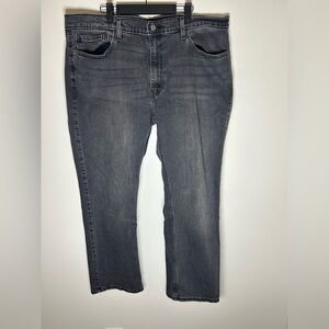 Levi’s 514 Modern 2010s-2020s Black Gray Wash Jeans Men’s 40x30